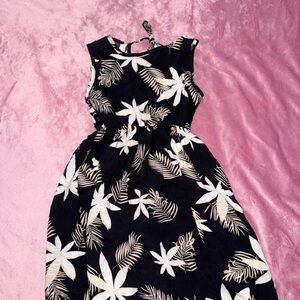 Toddler Girls Floral Sleeveless Dress